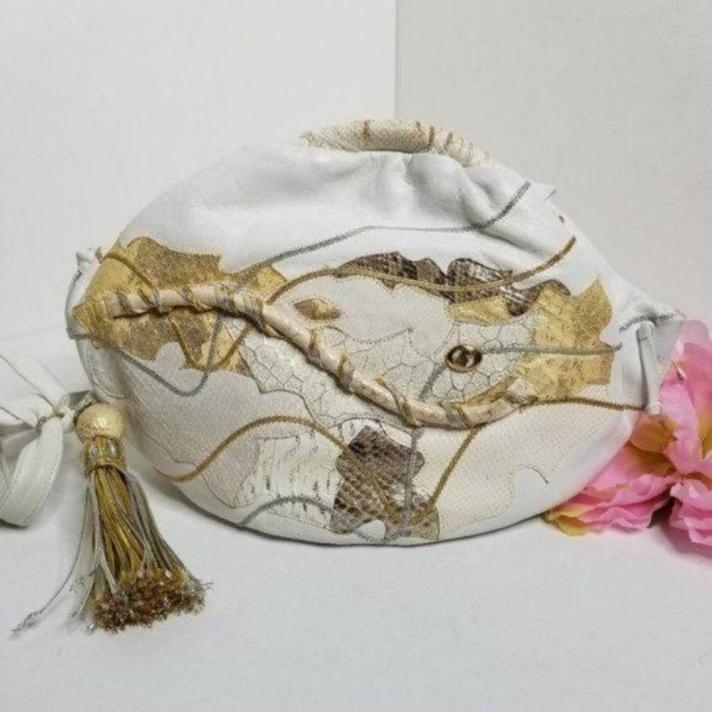 Carlo Fiori Vintage Pieced Italian Leather Purse